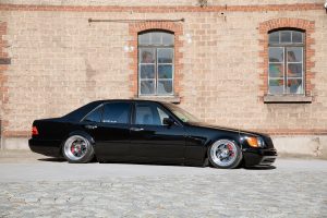 Mercedes-Benz W140 500 SEL Limousine Oldtimer Klassiker Karosseriearbeiten Tieferlegung Airride Felgen Bremsen Hubraum-Vergrößerung Innenraum-Veredelung
