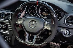 Mercedes C204 C 63 AMG Coupé Liberty Walk Widebody Karosseriekit Felgen Airride Luftfahrwerk Bremsen Innenraum-Veredelung Carbon Tuning Graffiti