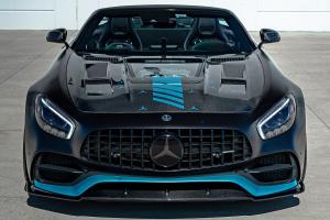 Mile High Customs Mercedes-AMG GT C Roadster R190 Tuning Carbon-Karosserieteile Folierung VOSSEN Wheels Felgen