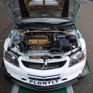 Mitsubishi Lancer Evo VII Sport-Limousine Topmodell Tuning N1-Look Bodykit Leistungssteigerung Felgen Fahrwerk Innenraum-Veredelung Puma FLGNTLT