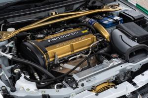 Mitsubishi Lancer Evo VII Sport-Limousine Topmodell Tuning N1-Look Bodykit Leistungssteigerung Felgen Fahrwerk Innenraum-Veredelung Puma FLGNTLT