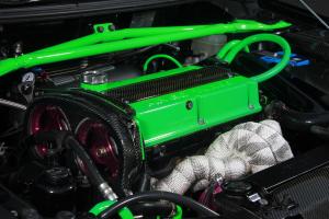 Mitsubishi Lancer Evolution IX Motor-Upgrade Leistungssteigerung Fahrwerk Felgen Carbon-Bodykit Bremsanlage Innenraum-Veredelung