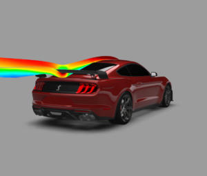 2020er Ford Mustang Shelby GT500 Entwicklung