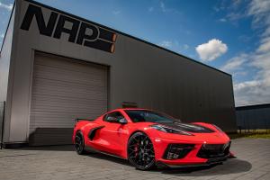 NAP Exclusive ZODIAC Chevrolet Corvette C8 limitiertes Sondermodell Carbon-Karosserieteile Felgen Abgasanlage