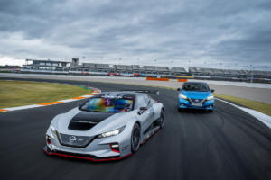 Nissan Leaf Nismo RC Rennwagen Elektroantrieb
