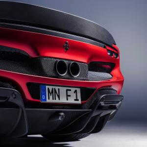 Novitec Ferrari 296 GTB Tuning Carbon-Karosserieteile Felgen Fahrwerk Abgasanlage Hybrid Mittelmotor-Sportwagen