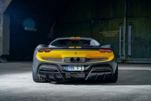 Novitec Ferrari 296 GTB Tuning Leistungssteigerung Felgen Tieferlegung Karosserieteile Interieur-Veredelung