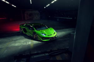 Novitec Lamborghini Aventador SVJ Supersportwagen Tuning Aerodynamik Karosserieteile Carbon Abgasanlage Interieur