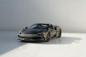 Novitec N-Largo Ferrari 296 GTS Tuning Widebody Karosseriekit Carbon Felgen Tieferlegung Abgasanlage Leistungssteigrung Innenraum-Veredelung