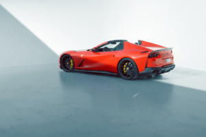Novitec Tuning Ferrari 812 GTS Supersportwagen Carbon Aerodynamikteile Felgen Leistungssteigerung Abgasanlage Tieferlegung Innenraum Veredelung