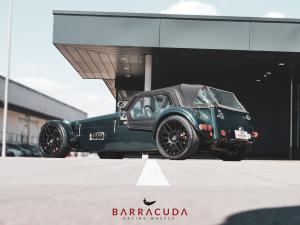 VM 77: Lotus Seven-Replika auf Barracuda Karizzma-Felgen