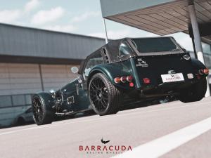 VM 77: Lotus Seven-Replika auf Barracuda Karizzma-Felgen