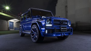 Mercedes G63 Wald Breitbau