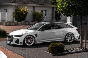 PRIOR Design M&D Exclusive Cardesign Audi RS 6 Avant C8 Tuning Bodykit PD6RS Felgen Tieferlegung Abgasanlage
