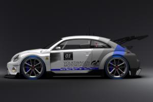 PRIOR Design Tuning Breitbau-Bodykit VW Beetle Gran Turismo Sport JP Performance