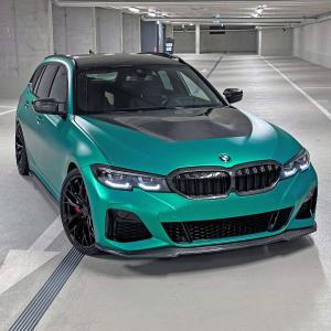 Perl Carbon und Design BMW G21 M340i Touring Tuning Bodykit Felgen Fahrwerk Leistungssteigerung Folierung