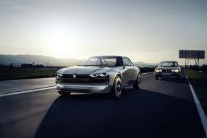 Peugeot e-Legend Concept Studie Mondial de l'Automobile Pariser Autosalon 2018