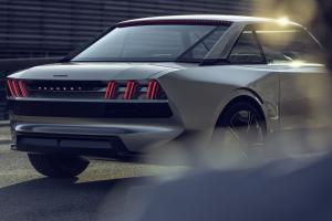 Peugeot e-Legend Concept Studie Mondial de l'Automobile Pariser Autosalon 2018