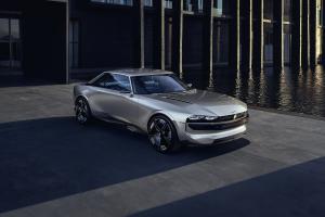 Peugeot e-Legend Concept Studie Mondial de l'Automobile Pariser Autosalon 2018