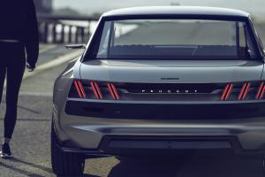 Peugeot e-Legend Concept Studie Mondial de l'Automobile Pariser Autosalon 2018