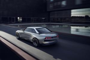Peugeot e-Legend Concept Studie Mondial de l'Automobile Pariser Autosalon 2018