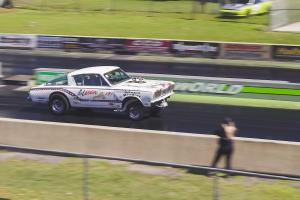 Plymouth Barracuda Drag Racer 1966 US-Car Leggin it Muscle Car Coupé
