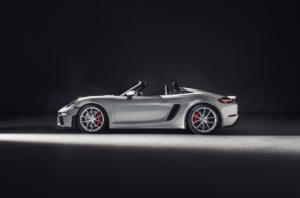 Porsche 718 Spyder Mittelmotor-Sportwagen Roadster Topmodell Neuheit
