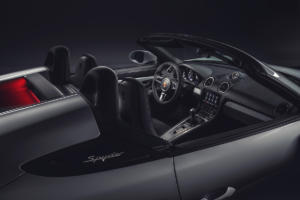 Porsche 718 Spyder Mittelmotor-Sportwagen Roadster Topmodell Neuheit