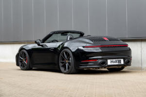 Porsche 911 Carrera Cabriolet 992 H&R Fahrwerk Tieferlegung