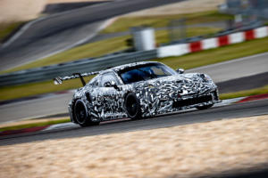 Porsche 911 GT3 Cup 992 Neuheit Rennwagen Markenpokal Kundensport Erprobungsfahrt Nürburgring