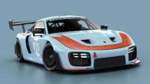Porsche 935 2019 Lackierung Gulf