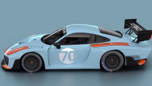 Porsche 935 2019 Lackierung Gulf