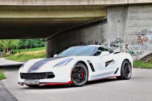 Power-Parts Chevrolet Corvette C7 Z06 Tuning Felgen Räder Tieferlegung Folierung