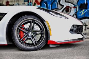 Power-Parts Chevrolet Corvette C7 Z06 Tuning Felgen Räder Tieferlegung Folierung