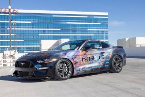 Projekt Cars Ford Mustang GT S550 LAE Tuning Folierung Gewindefahrwerk Tieferlegung Felgen Bodykit Motor-Optimierung