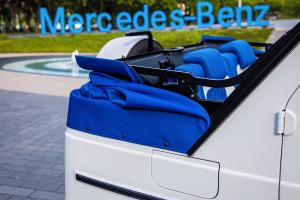 Refined Marques Mercedes-AMG G 63 Tuning Cabrio-Umbau Suicide Doors Felgen Abgasanlage Innenausstattung