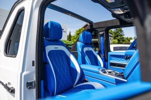 Refined Marques Mercedes-AMG G 63 Tuning Cabrio-Umbau Suicide Doors Felgen Abgasanlage Innenausstattung