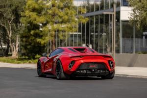 Rezvani Beast Hypercar Mittelmotor-Sportwagen Biturbo-V8 Carbon-Karosserie Felgen USA