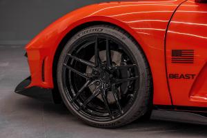 Rezvani Beast Hypercar Mittelmotor-Sportwagen Biturbo-V8 Carbon-Karosserie Felgen USA