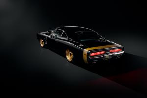 Ringbrothers Dodge Charger TUSK Hellephant HEMI-V8 Fahrwerk Räder Bremsanlage Carbon-Karosserieteile Innenraum-Veredelung Muscle Car SEMA Show 2023