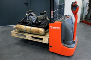 Dieser Porsche-Boxer ist frisch zur Überarbeitung hereingekommen.