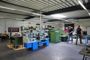 Die Ahnendorp-Werkstätten präsentieren sich sauber und aufgeräumt.