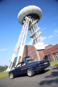 Mercedes C123 230 CE blau