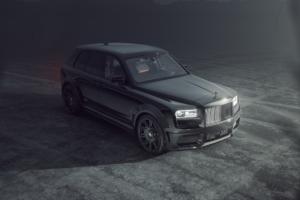 SPOFEC Tuning Rolls-Royce Black Badge Cullinan Breitbau Bodykit Widebody Felgen Schmiederäder Tieferlegung Leistungssteigerung Abgasanlage Innenraum