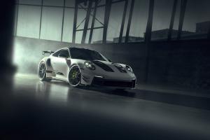 SSR GT Tuning Aerodynamik-Optimierung Bodykit Carbon Porsche 911 Turbo 992 Leistungssteigerung Felgen Fahrwerk