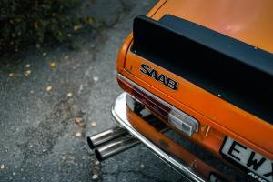 Saab 99 X7 Tuning Schweden Turbomotor Leistungssteigerung Getriebe Fahrwerk Bremsen Felgen Innenraum-Upgrade