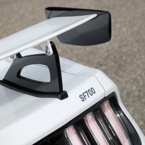 Schropp Tuning Ford Mustang GT SF700 Leistungssteigerung Kompressor-Aufladung Felgen Fahrwerk Karosserieteile Coupé US-Muscle Car Achtzylinder