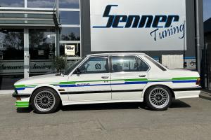Senner Tuning BMW E28 520i Gewindefahrwerk Alpina-Look Klassiker Oldtimer Limousine