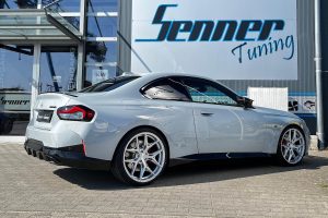 Senner Tuning BMW G42 M240i Coupé Barracuda Racing Wheels Razzer Felgen Abgasanlage Tieferlegung Fahrwerk