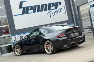 Senner Tuning BMW G87 M2 CS Schmiedefelgen Fahrwerk Tieferlegung Karosserieteile Motorraum Veredelung Sportcoupé Topversion Sondermodell